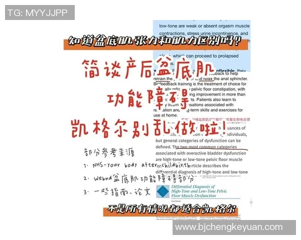 提高盆底肌力量，改善生活质量凯格尔运动的科学与实用指南
